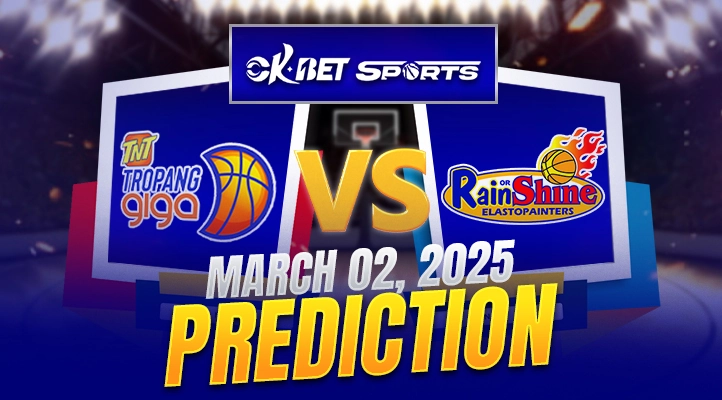 TNT vs Rain or Shine a logo of two pba teams