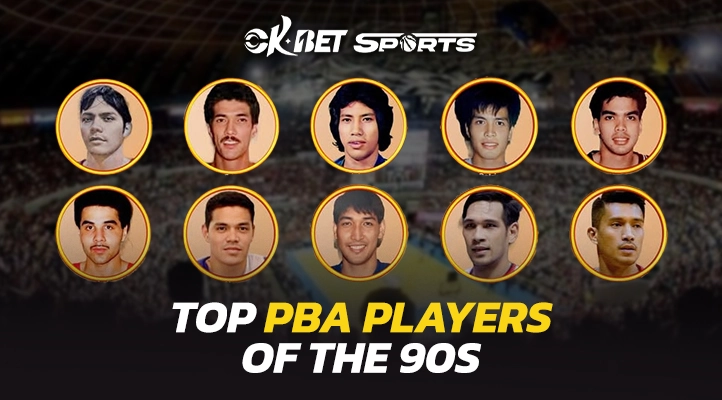 a image of great basketball players or pba player 90s